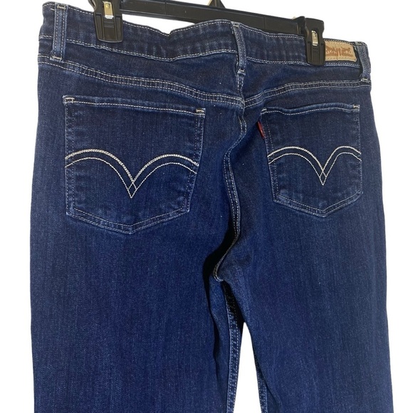 LEVI'S 518  Superlow Bootcut women's size 15M medium wash denim jeans - Picture 9 of 12